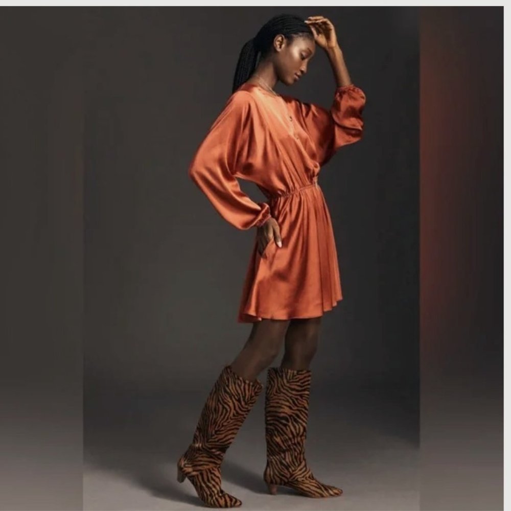 Anthropologie Caballero Dolman Long-Sleeve Dress Women’s Size xxs